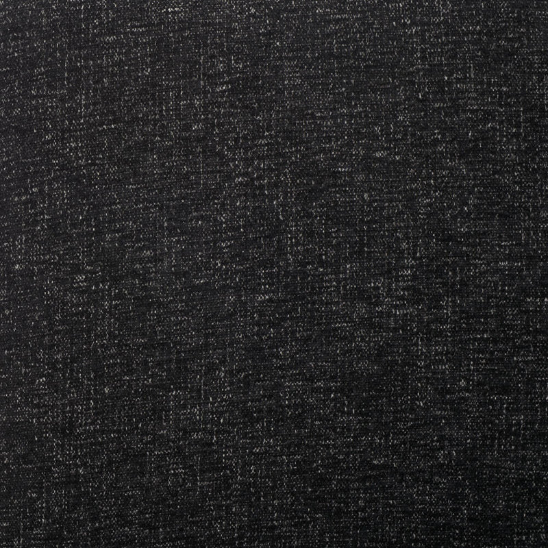Chaise d'appoint rembourrée en acier inoxydable Athens, Argent, Noir, noir, noir, noir