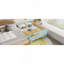 Lit double pour enfants, lit plateforme double en bois avec tête et pied de lit-1869555639-1869555637