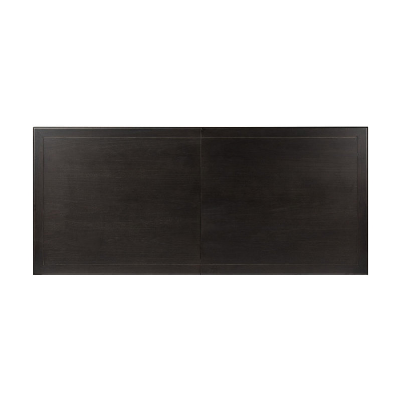 Harper Solid Wood Dining Table, Black
