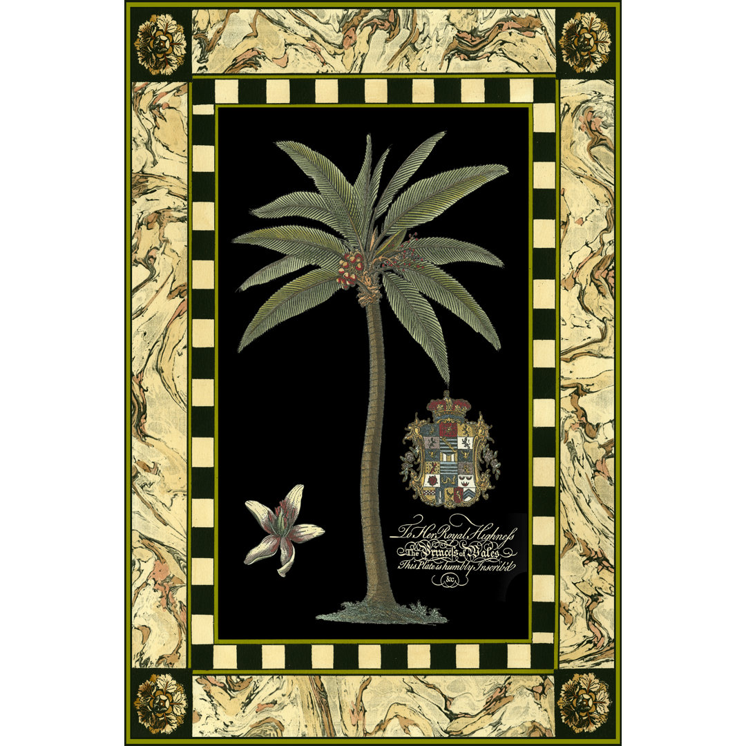 Leinwandbild Small Bordered Palm (IP) I