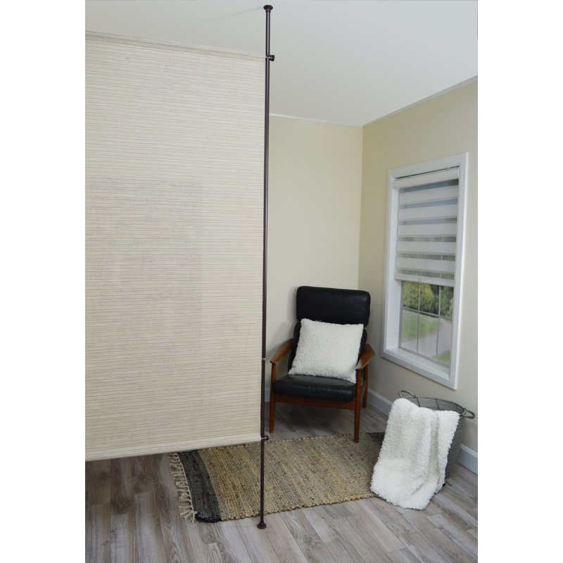 Paravent à panneau simple l 38 po x H 72 po Bilboroughs, Blé, L 38 po x H 72 po x P 1 po
