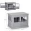 Enceinte de litière en bois manufacturé Sheri-403003834