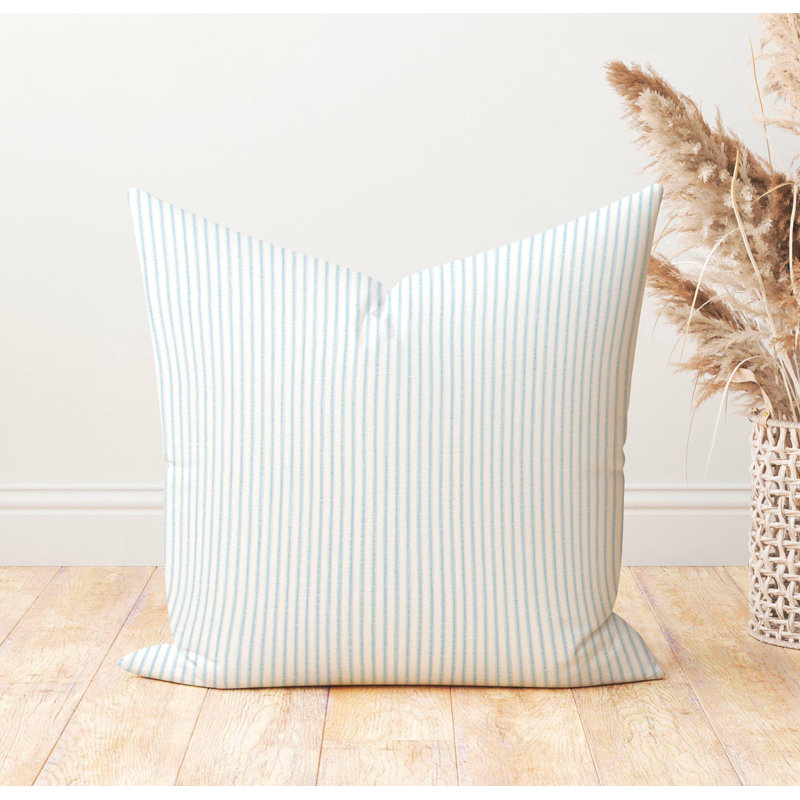 Housse de coussin en coton Mist, Rectangle 12"H x 19"W