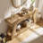 60" Farmhouse Entryway Table With Drawer, Wooden Hallway Foyer Table With Heavy Duty Base, Sofa Table For Living Room-329419814