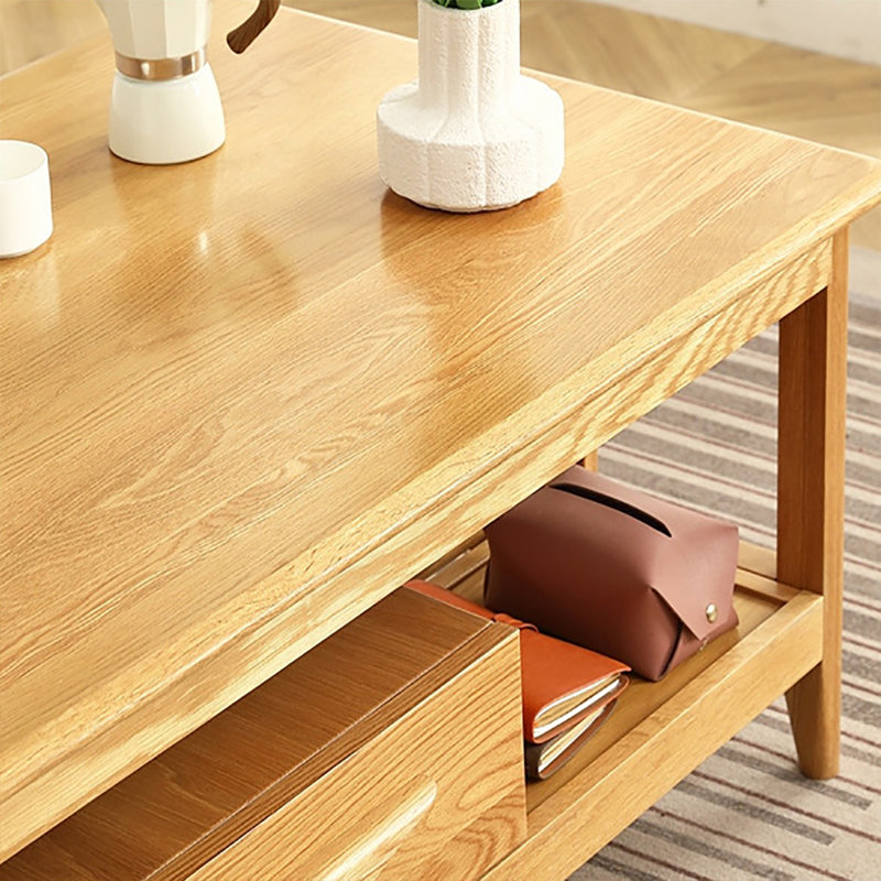 Solid Wood Single Coffee Table