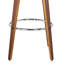 Tabouret pivotant à hauteur de comptoir ou de bar Shelly au fini bois - ensemble -1304667364-1304667365-1304667386
