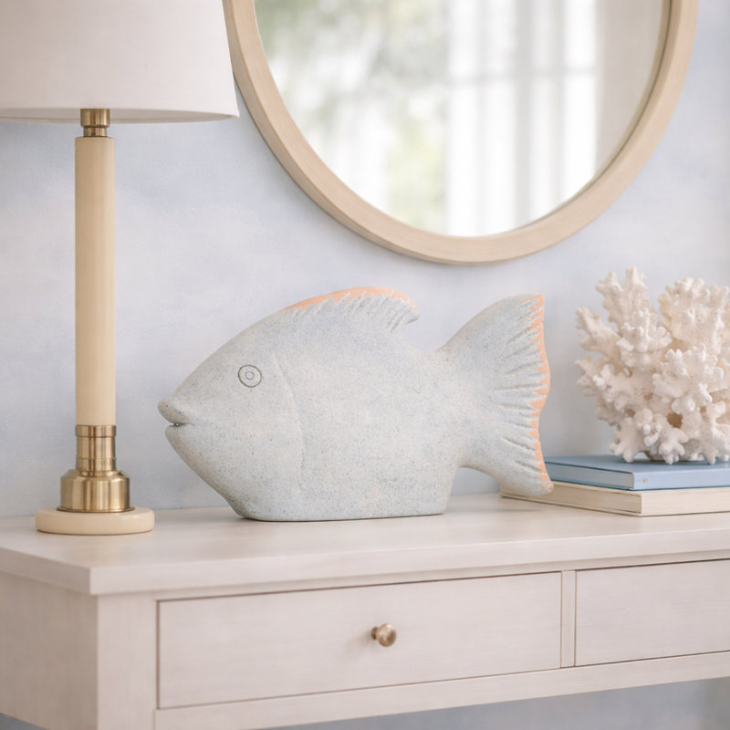 Poisson terre cuite