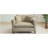 46.3 Inch Oversized Armchair with Chenille Fabric, Comfy Chair and a Half for Living Room, Bedroom, or Office-1561681883