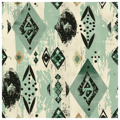 Abstract Geometric Shapes Comforter