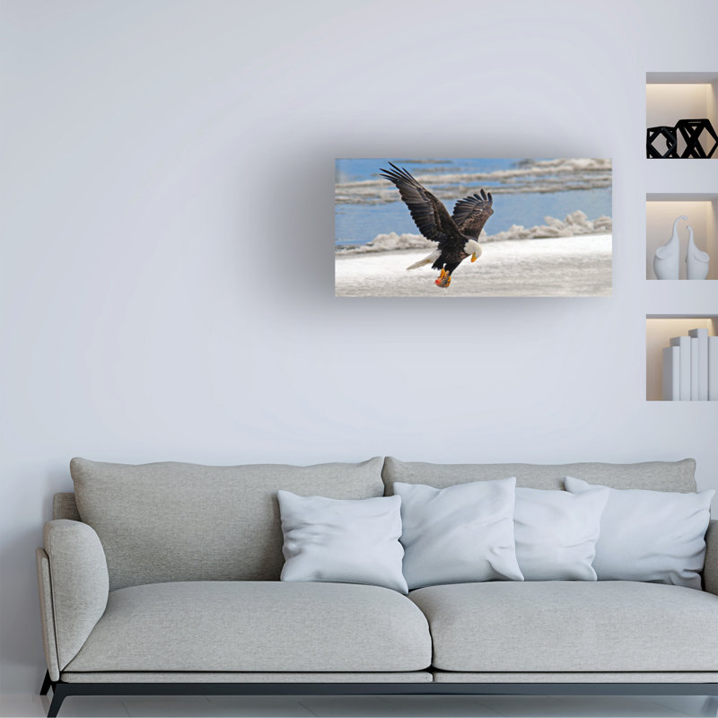 Art mural sur toile tendue - «The Prise» de Hallkc pour décoration de salon, de chambre à coucher ou de bureau - 16 x 32