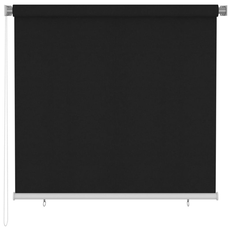 Blackout Roller Shade, Black, 55.12cm W x 160cm L