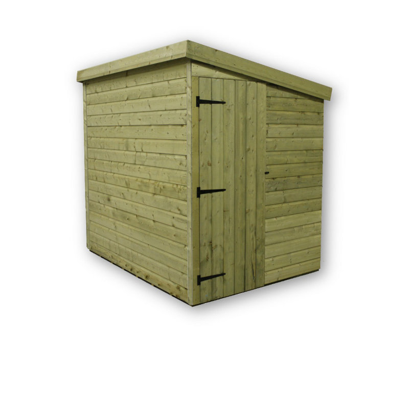 8 x 5 Wooden Lean-To Shed