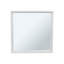 Armoire de rangement murale avec miroir, blanc