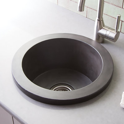 NativeStone 16" L x 16" W Bar Sink