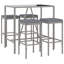 Ensemble de bar en osier avec tabourets Dinae-88468307-88468306
