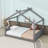 Montessori House Floor Bed with Center Support Legs, Low‑Profile Safe Design-911721267-911721270