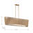 Key Largo 45" 4-Light Linear Chandelier