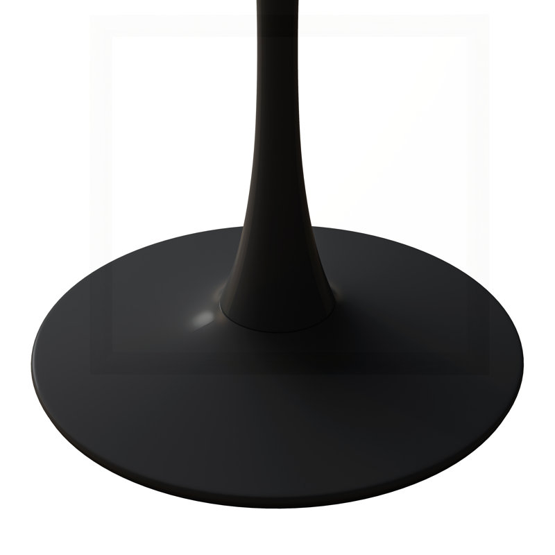 31.50"Modern Hexagonal Coffee Table, Black