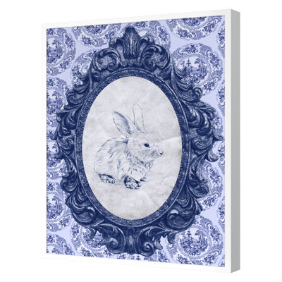 Toile Bunny Print by THE Studio