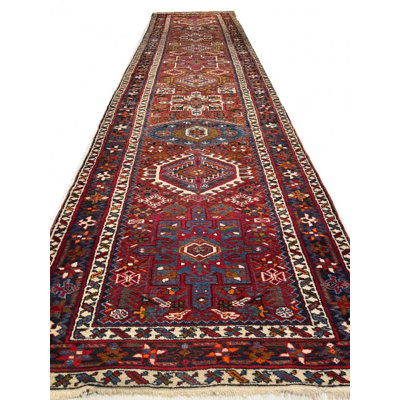 Jhalyn One-of-a-Kind 17' x 4' Hand Knotted Area Rug
