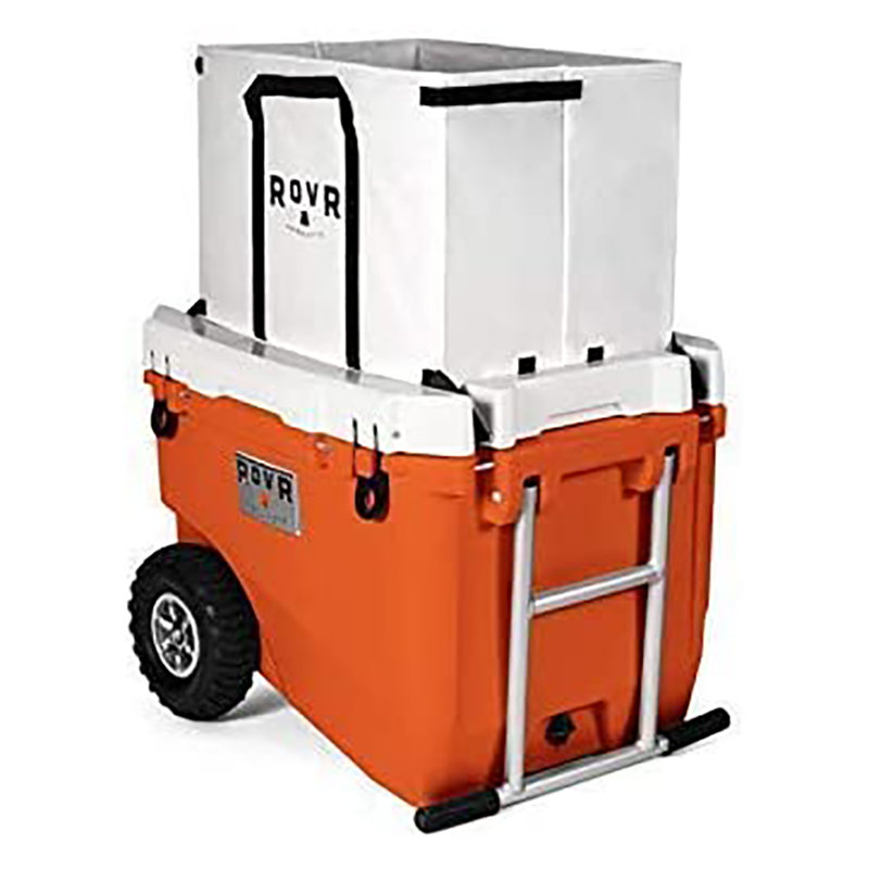 RovR 60 Quarts Ice Chest with wheels, Orange