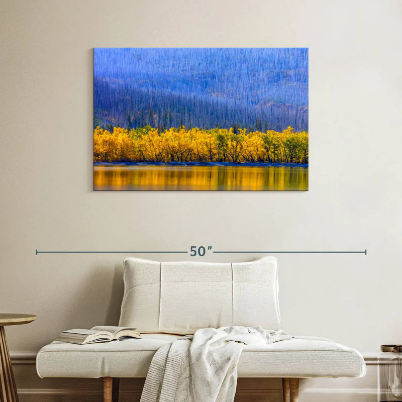 Alvord Glacier Park Autumn, H 26 po x l 39 po
