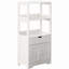 Armoire de salle de bain en bois massif Aprilia