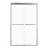 Shower Door 48" W X 76"H Semi-Frameless Bypass Sliding Shower Enclosure-111950442