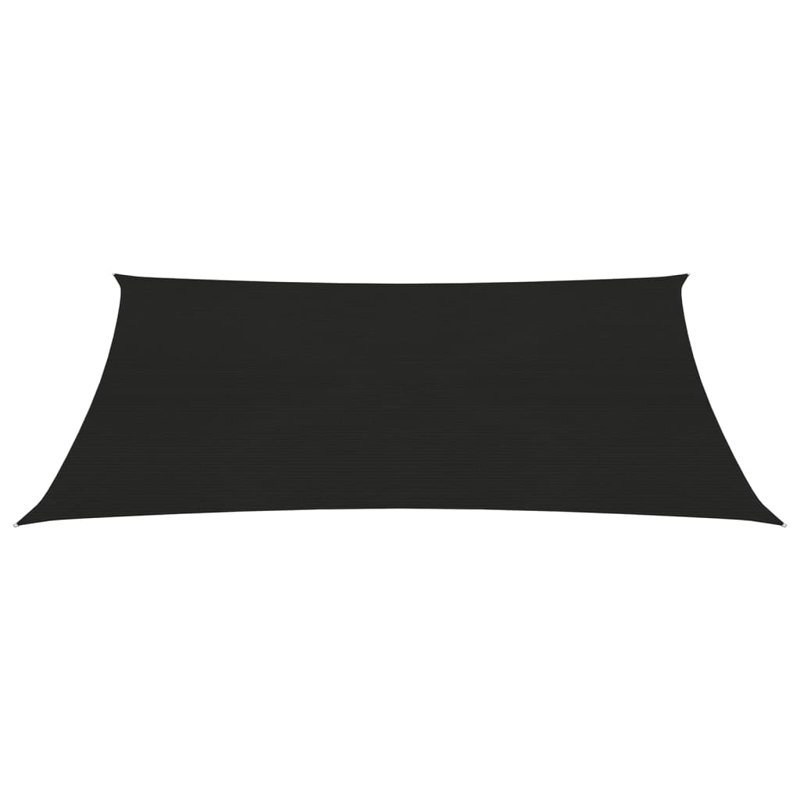Dakota Fields 157.5cm D Plastic Cover Retractable Freestanding Awning, Black