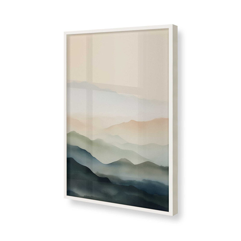 Silencieux sérénité III, Cadre opaque blanc, H 37 po x l 25 po
