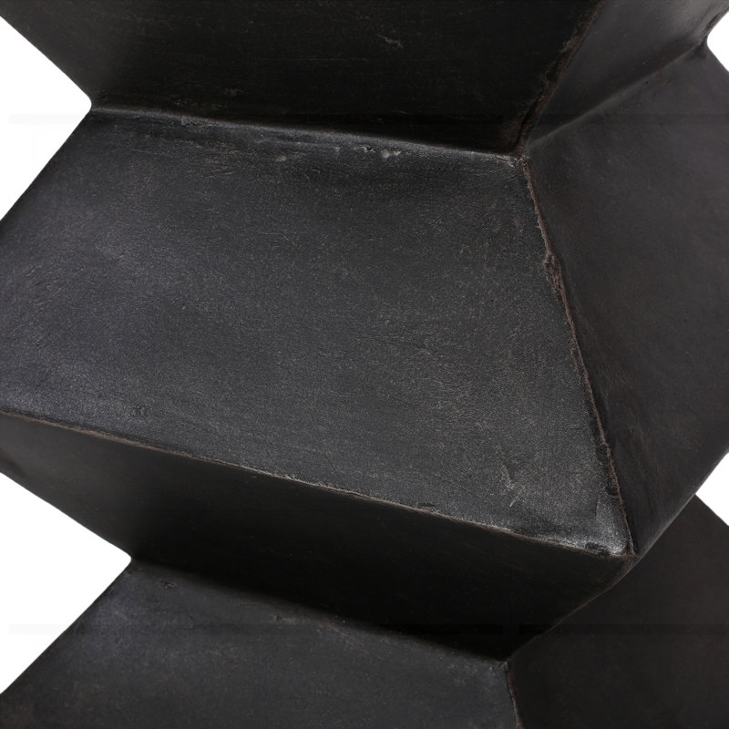 Table d'appoint d'extérieur en béton léger