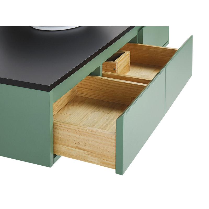 Lakhia 1200mm Single Bathroom Vanity with Vessel Ceramic Basin