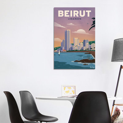 Beirut 1 Piece Wrapped Canvas Painting