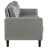 Chanoch Upholstered Track Arm Sofa Grey-1782475932