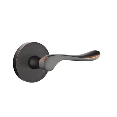 Luzern Keyed (Entry) Door Lever with Rosette