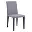 Quatre chaises de salle à manger en lin et coton, simples et polyvalentes, confortables et accompagnées. Des chaises de salle à manger exquises et polyvalentes offrent une nouvelle expérience confortable-1450745925