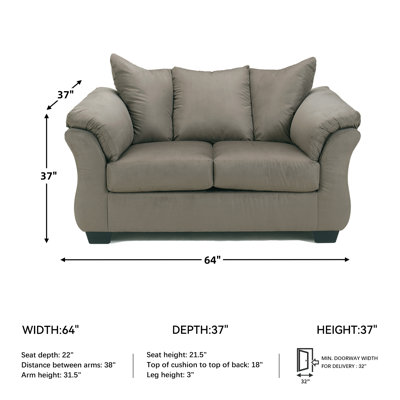 Darcy Pillow Top Arm Sofa