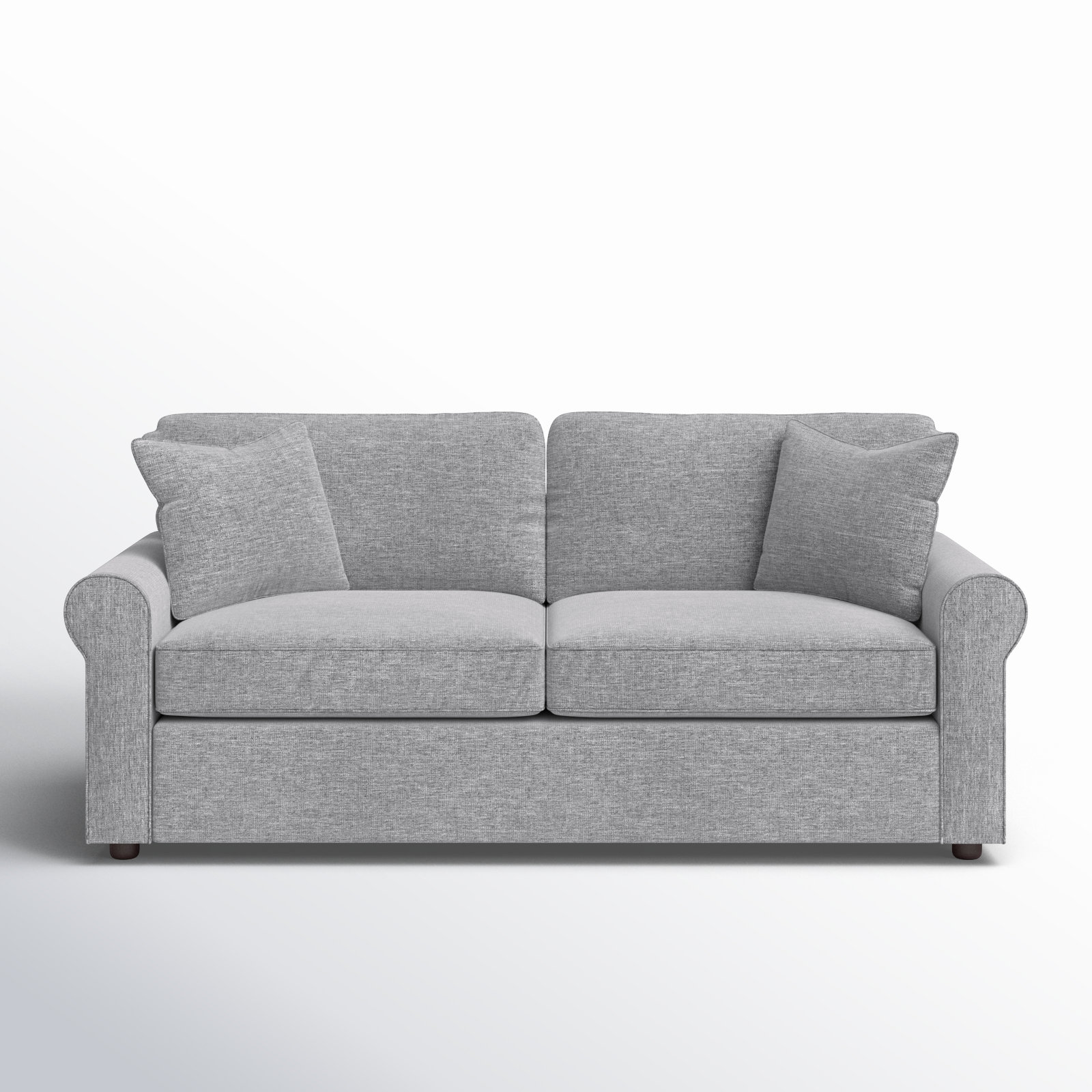Warrington 82'' Upholstered Sofa, Zuma Pumice Textured Linen