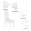 Emmyrose Upholstered Dining Chair（Set of 2）-959450475