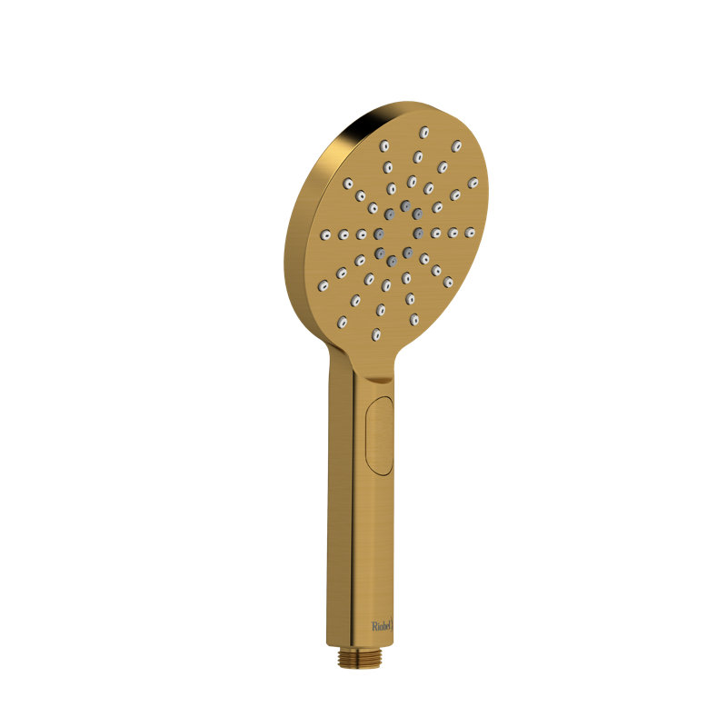 5" 3-Function Handshower, Brushed Gold