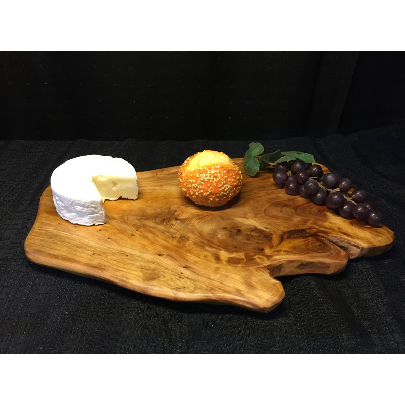Greener Valley Cedar Wood Handcrafted Cutting Board, With Hole