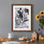 «Black and White Mix IV» - Peinture encadrée-1423623121-1423623120