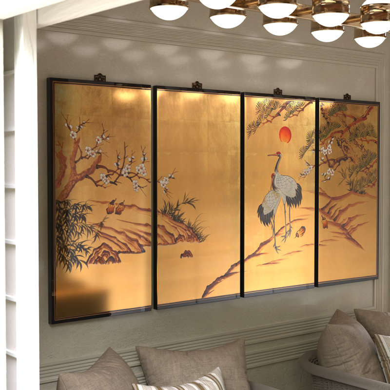 36" H x 72" W 4 - Piece Wall Décor