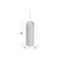 Pasha 1 Light Single Cylinder Pendant