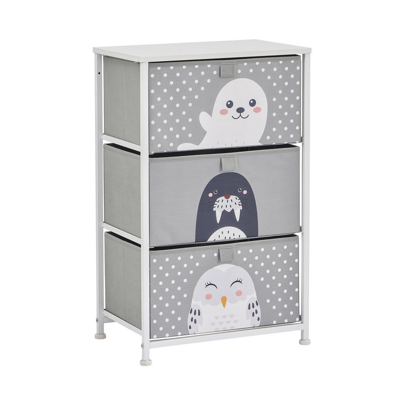 Arctic 3 Drawer Storage Chest