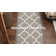 Tapis d'escalier à couloir taille personnalisée ivoire Chimeng Sarouk Well