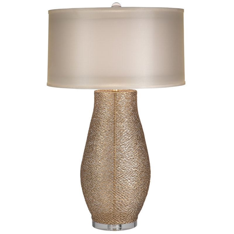 Annette Table Lamp, Gold, Light Gold
