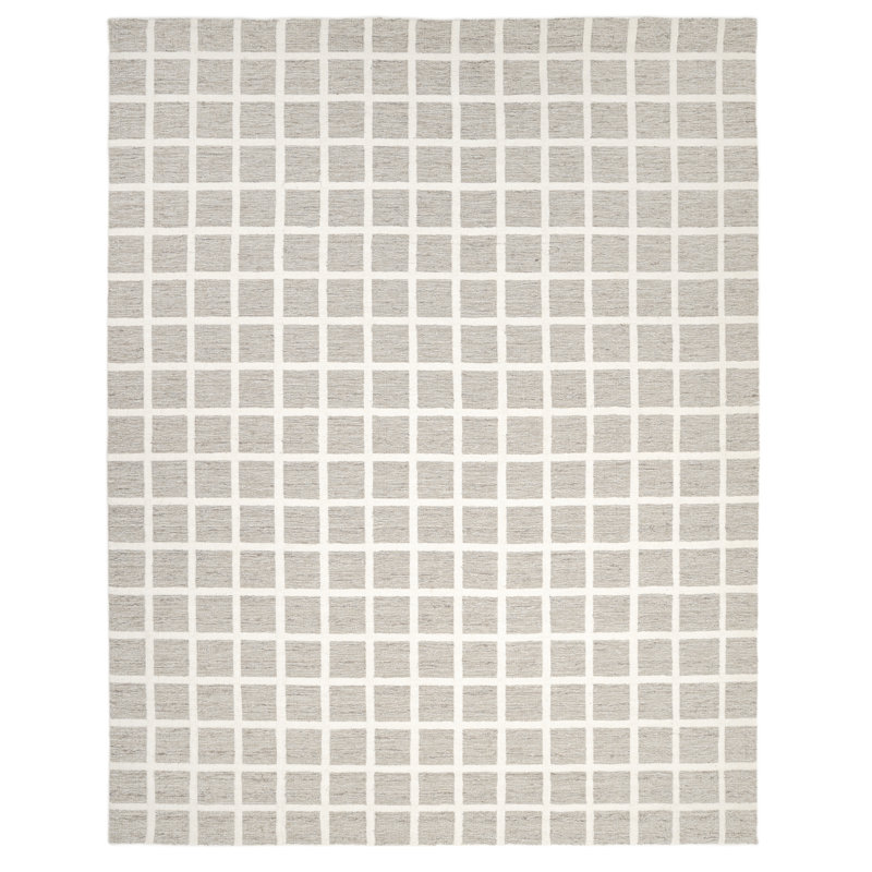 Tapis brun noué à la main Carra, Rectangle 3 pi x 5 pi