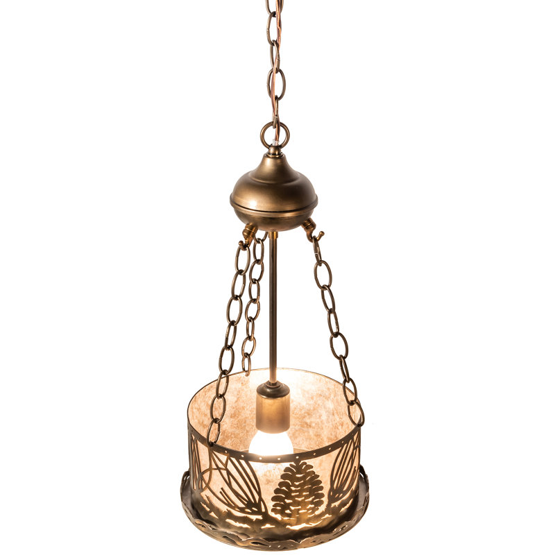 Rustic Lodge 1 - Light Pendant, Antique Copper