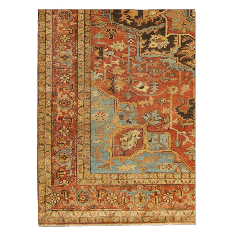 Serapi Wool Oriental Area Rug, Rectangle 10' x 14'